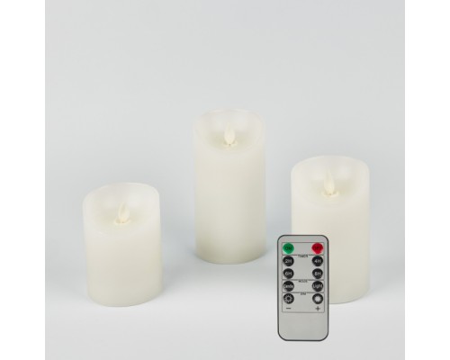 Световая фигура  ULD-F055 WARM WHITE RC CANDLE SET3 Uniel