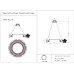 Подвесная люстра Лиона 07600-60A,36 Kink Light