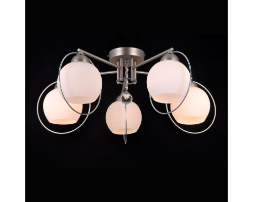 Потолочная люстра Sphere Ii SPHERE II 81051-5C SATIN NICKEL Natali Kovaltseva