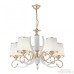 Подвесная люстра Florentia-3857 303857/5 Wh/Gd Arte Milano