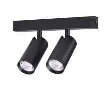 Трековый светильник SMART CYLINDER AM528 BK-220V-2X10W SMART AM Group