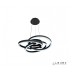 Подвесной светильник Comely 9110-600-D-T BK iLedex