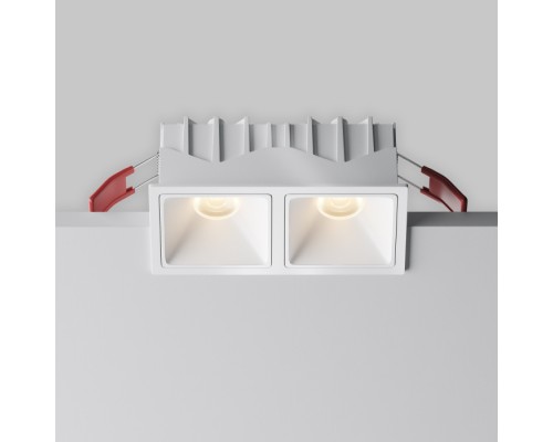 Точечный светильник Alfa LED DL043-02-10W3K-SQ-W-1 Maytoni