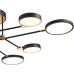 Потолочная люстра Loft Led LED LAMPS 81102/6C BRASS BLACK Natali Kovaltseva