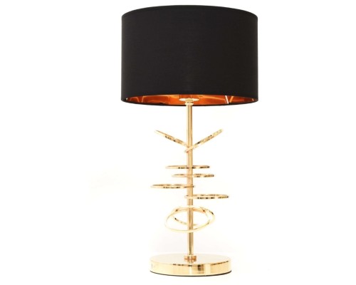 Интерьерная настольная лампа Milari LDT 5530 F.GD+BK Lumina Deco