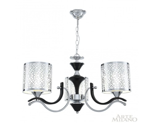 Подвесная люстра Florentia-6787 306787/3 Bk/Ni Arte Milano