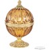 Интерьерная настольная лампа 5680 5680L/17 G Amber/M-1H Bohemia