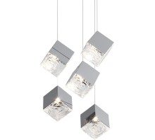 Подвесной светильник Pyrite 10301P/5 silver DeLight Collection