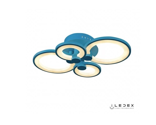 Потолочная люстра Ring A001/4 BLUE iLedex