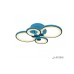 Потолочная люстра Ring A001/4 BLUE iLedex