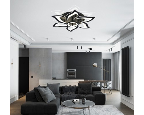 Потолочная люстра Olimp HIGH-TECH LED LAMPS 82020 BLACK Natali Kovaltseva