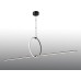 Подвесной светильник Zoom 10339P/A2-35W-3000K BK-WH iLedex