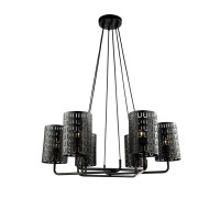 Подвесная люстра Тейл 4002/6P-BK-GR Lumien Hall