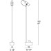 Торшер SHAKER 0004119 Leucos