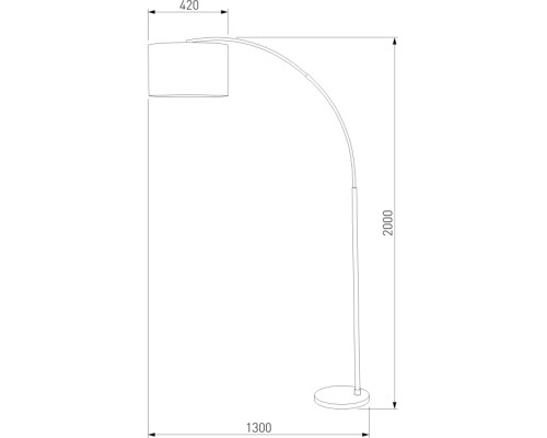 Торшер Zenith 16023 Zenith TK Lighting