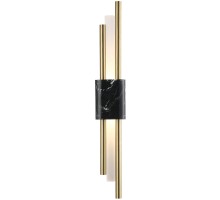 Настенный светильник Carta CARTA AP6W LED BLACK/BRASS Crystal Lux