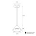 Подвесной светильник Wsl-Gu10 WSL-GU10/P08CH Wolta
