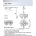 Подвесная люстра Arnas LH0060/10P-GD-CL Lumien Hall