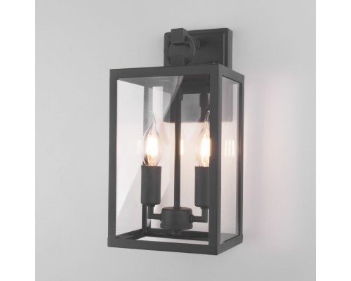 Настенный светильник уличный Candle 35150/D темно-серый Elektrostandard