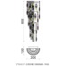 Бра Vetto FL1054-7W Fluorite
