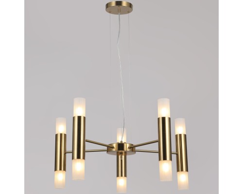 Подвесная люстра  IL0314-10P-79 BRASS ILLUMICO