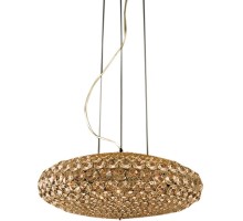 Подвесной светильник 1203210 MD1203210-9A gold/cognac Illuminati