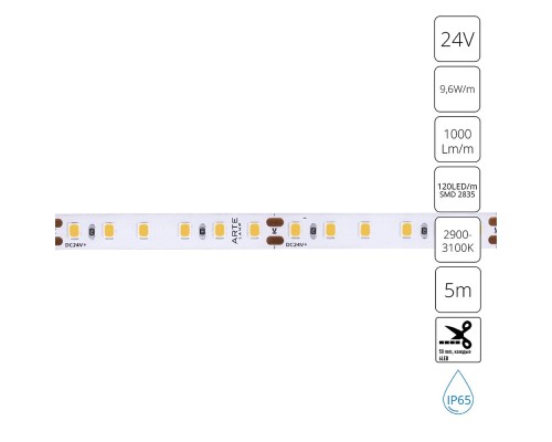 Светодиодная лента Aqua Tape A2412008-04-3K Arte Lamp