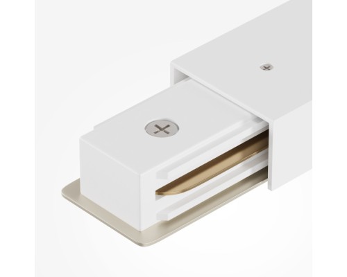 Коннектор прямой Accessories for tracks Unity TRA001CB-11W Maytoni