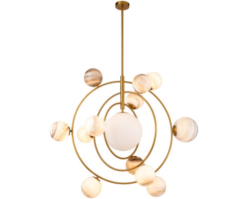 Подвесная люстра Planet KG1122P-13 brass DeLight Collection