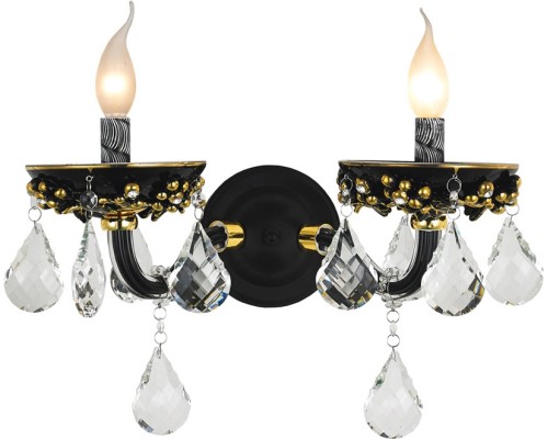 Бра Cigno Nero W110202/2black Donolux