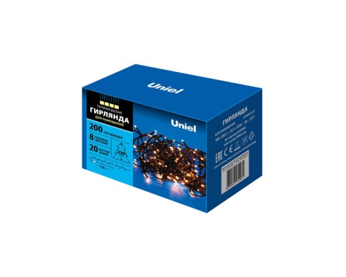 Гирлянда  ULD-S2000-200/DGA WARM WHITE IP20 Uniel