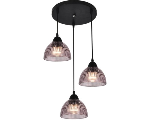 Подвесной светильник Dzhenis WD4004/3P-BK-PK Wedo Light