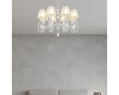 Подвесная люстра AM347203 347203/8 WT+G Arte Milano