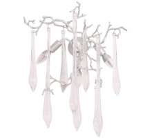 Бра Reina REINA AP3 SILVER PATINA Crystal Lux