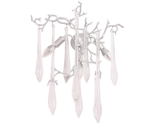Бра Reina REINA AP3 SILVER PATINA Crystal Lux
