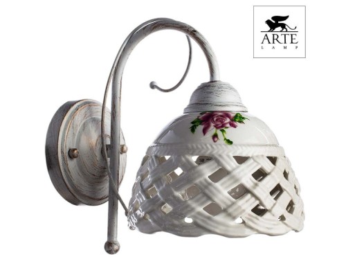 Бра Wicker A6616AP-1WG Arte Lamp