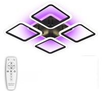 Потолочная люстра High-tech Led Lamps HIGH-TECH LED LAMPS 82004 BLACK Natali Kovaltseva