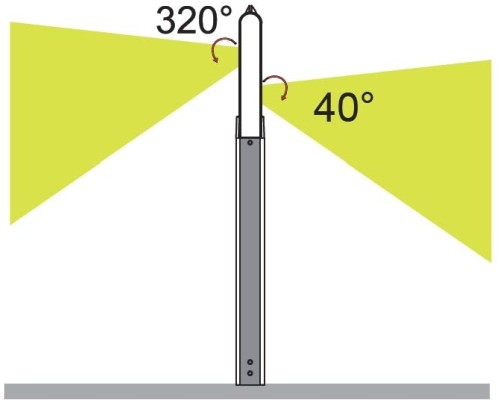 Наземный фонарь LEDSPOT W6146S-2-616 CB Oasis Light