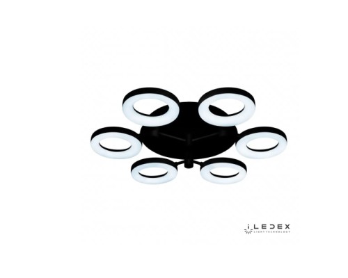Потолочная люстра Jomo FS-014-X6-(B) 72W BK iLedex