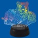 Светильник декоративный  ULI-M508 RGB/3AA TIGER FAMILY/BLACK Uniel