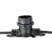 Гирлянда  UDL-K111 80/E27/20M IP65 BLACK BELT-LIGHT Uniel