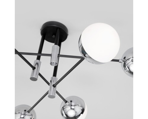 Потолочная люстра Nuvola 70129/6 хром Smart Eurosvet