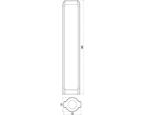 Наземный светильник Antliae 733035 Deko-Light