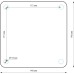 Наземный светильник Ignis 1550 Techno черный Elektrostandard