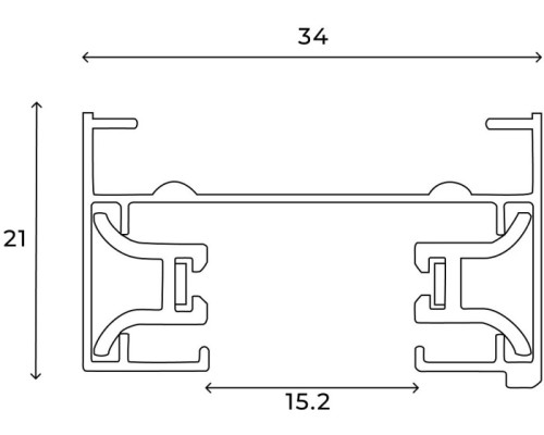 Шинопровод Skylite HSBL_0002 Hesby Lighting