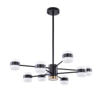 Потолочная люстра Ferrara 3307.6296-8 Black APL LED