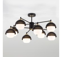 Потолочная люстра Nocciola 70106/8 черный Eurosvet