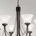 Подвесная люстра Carisbrooke CB6-BLACK Elstead