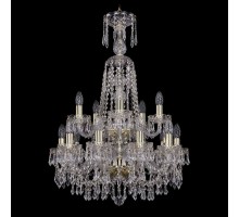 Подвесная люстра 1403 1403/10+5/195/XL-84/2d G Bohemia