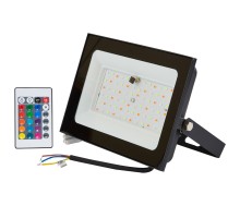 Прожектор уличный  ULF-F60-50W/RGB IP65 200-240В BLACK N1 Uniel